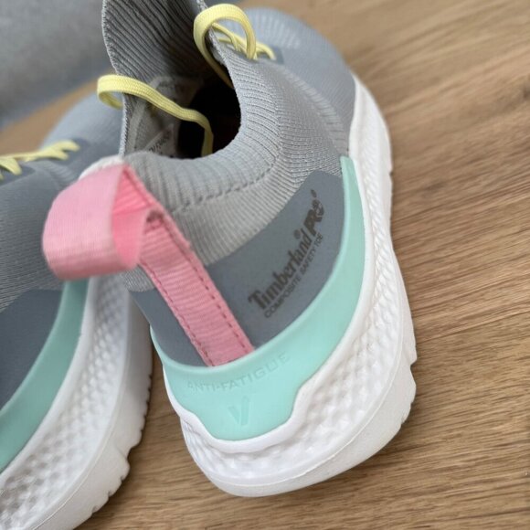 Timberland PRO Womens Setra Composite Toe Sneaker Shoe Size 7 Gray ReBOTL Safety - Picture 5 of 14